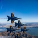 Blue Angels Perform at the Sea and Sky Air Show.