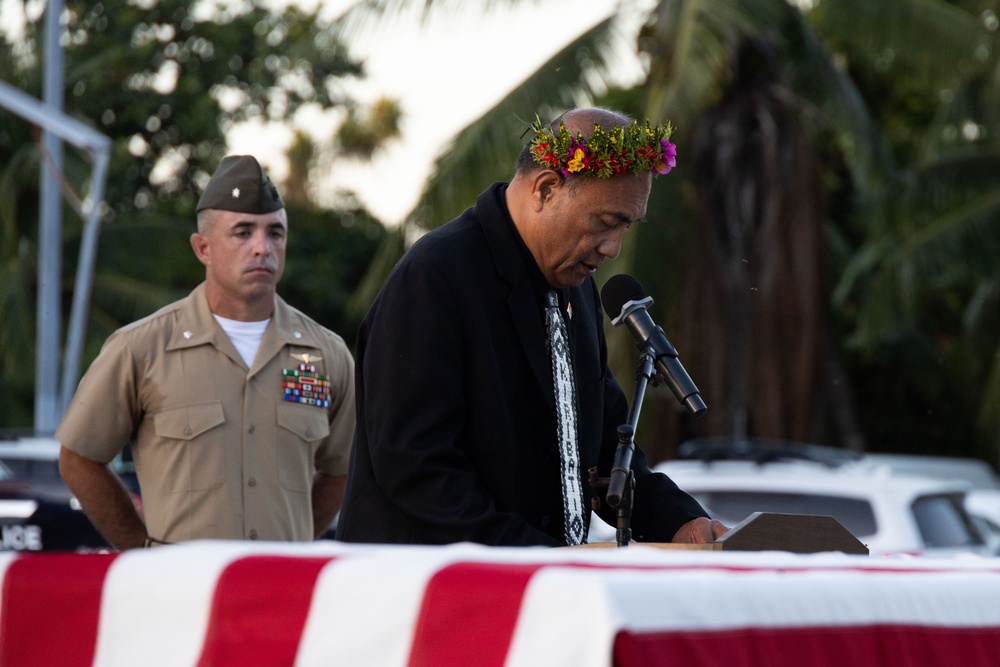 Battle of Tarawa 80th Anniversary Commemoration Ceremony