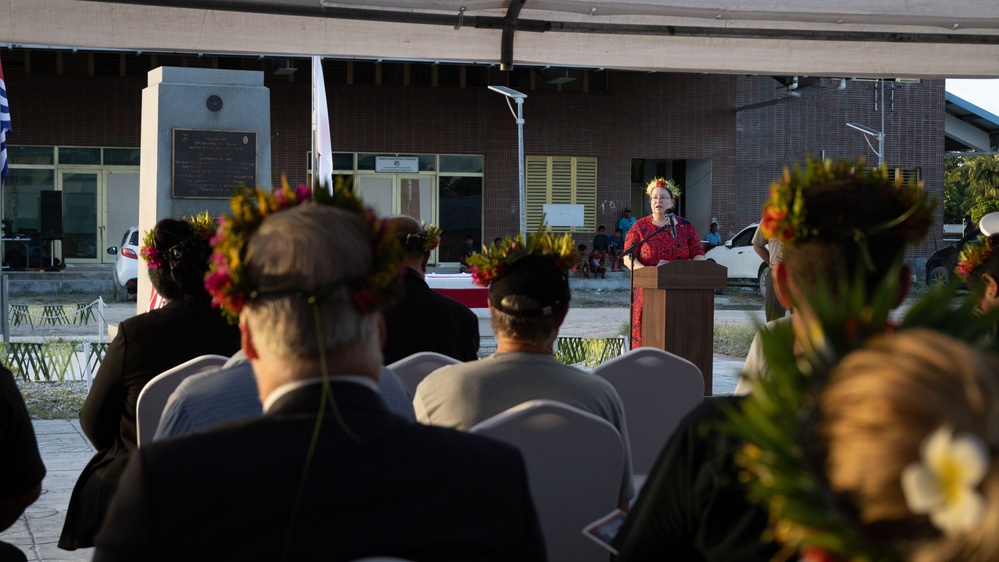 Battle of Tarawa 80th Anniversary Commemoration Ceremony