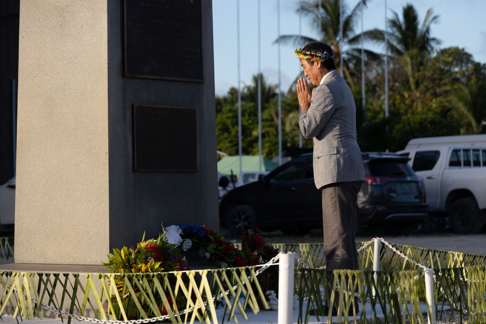 Battle of Tarawa 80th Anniversary Commemoration Ceremony