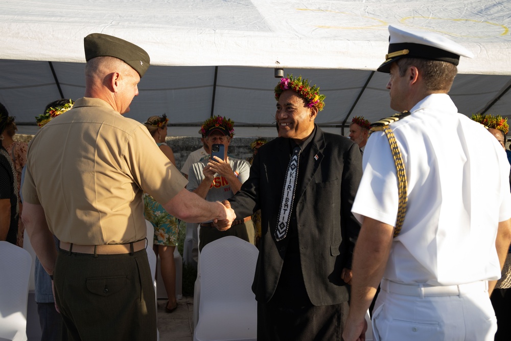 Battle of Tarawa 80th Anniversary Commemoration Ceremony