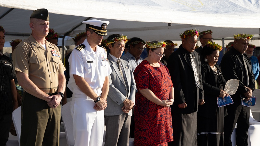 Battle of Tarawa 80th Anniversary Commemoration Ceremony