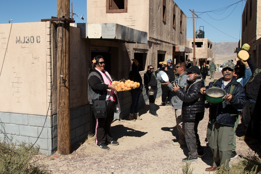 Distinguished  guests tour the Box at NTC