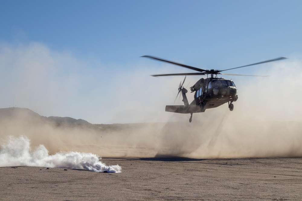 Distinguished Guests visit Fort Irwin NTC