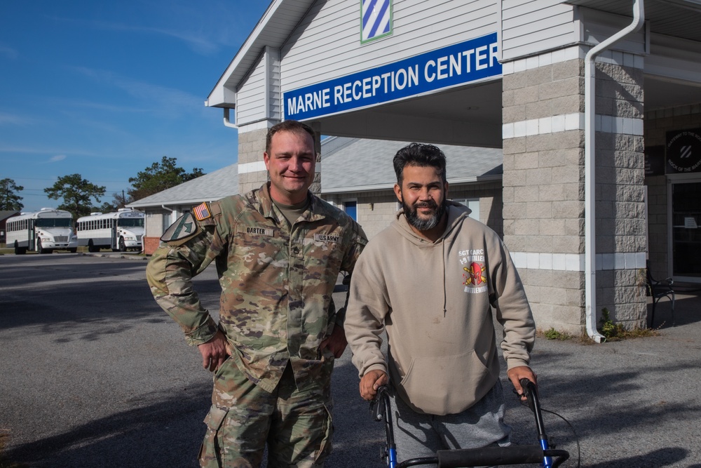 Marne Soldier Saves Friend's Life