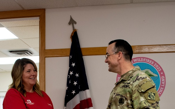 USACE Command Chaplain visits Hawaii wildfire first responders
