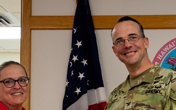 USACE Command Chaplain visits Hawaii wildfire first responders