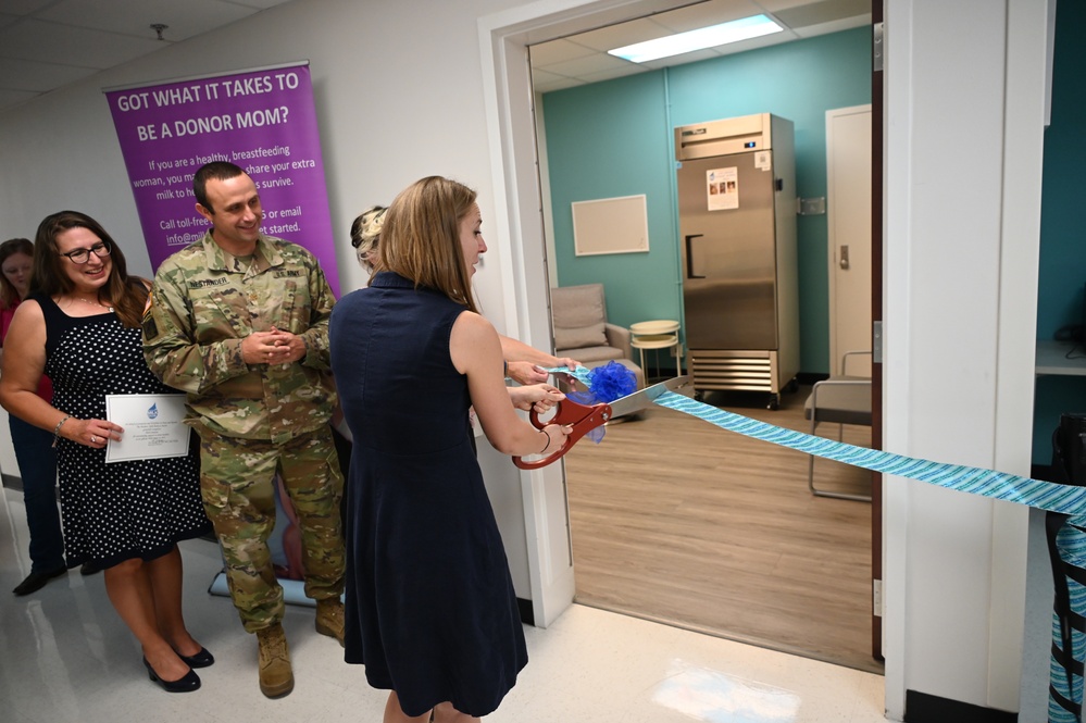 Fort Cavazos celebrates world breastfeeding with grand opening of Milk Depot