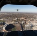 Iowa National Guard flies over Kinnick Stadium