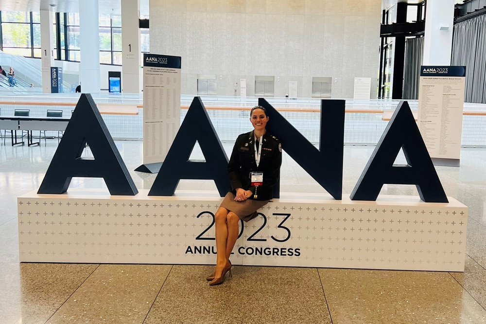 WAMC learner presents at AANA Annual Congress