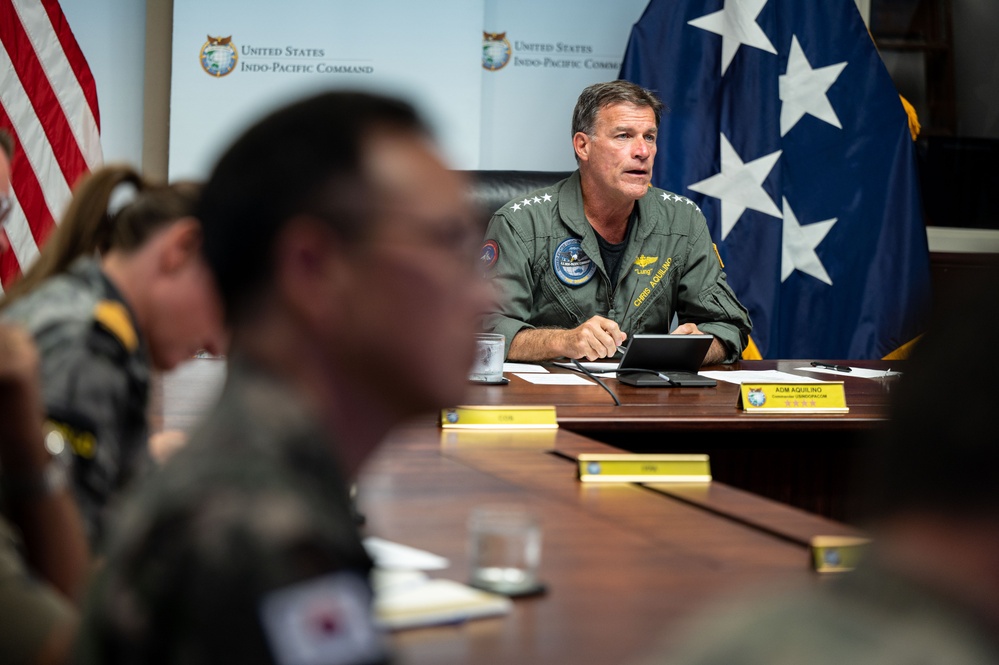 U.S. Indo-Pacific Command Hosts Virtual Chiefs of Defense Meeting