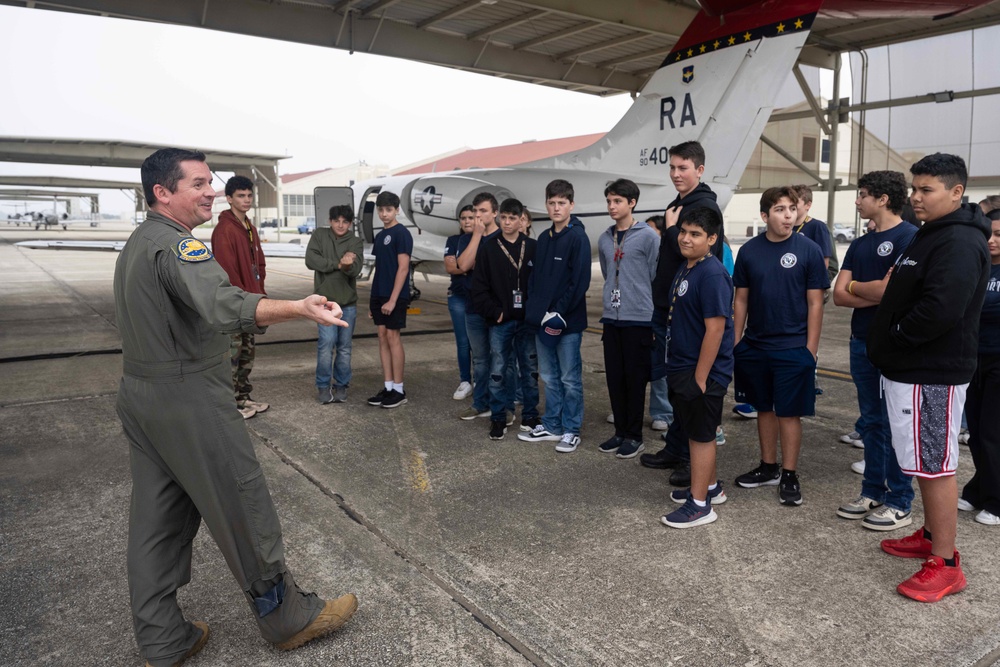 Smithson Valley High School JROTC 12th Flying Training Wing Tour