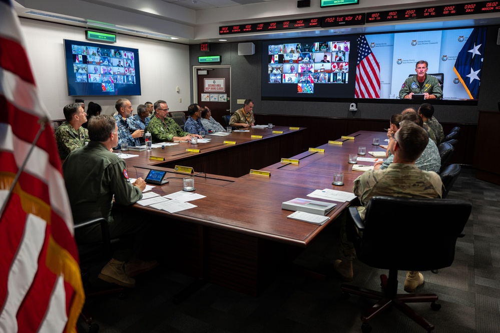 U.S. Indo-Pacific Command Hosts Virtual Chiefs of Defense Meeting