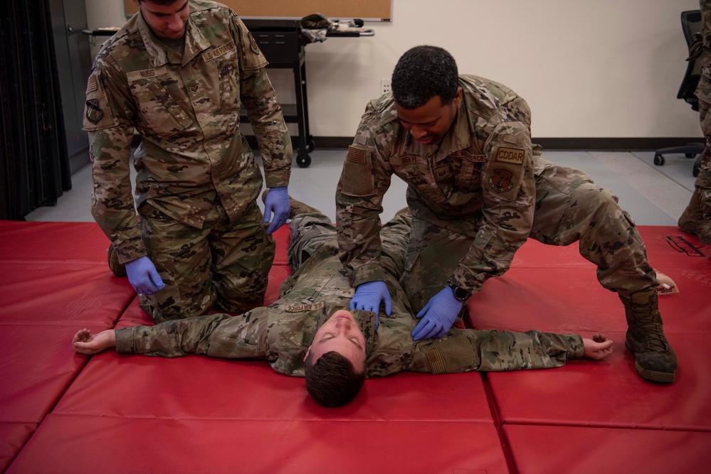 128th Air Refueling Wing Security Forces Squadron gear up for its annual augmentee training program