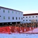 Contractors finish moving World War II-era barracks buildings to new foundations at Fort McCoy