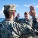 Pacific Missile Range Facility Hosts a Reenlistment Ceremony for OS2 Stephen Pine.