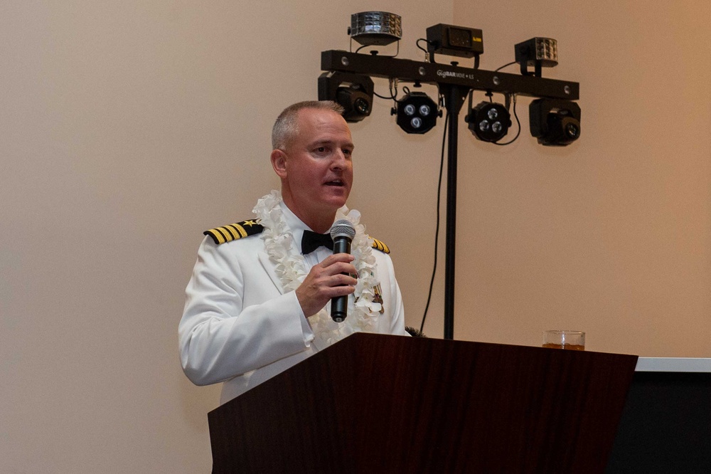 Pacific Missile Range Facility Hosts a Navy Ball for the Navy's 248th Birthday.