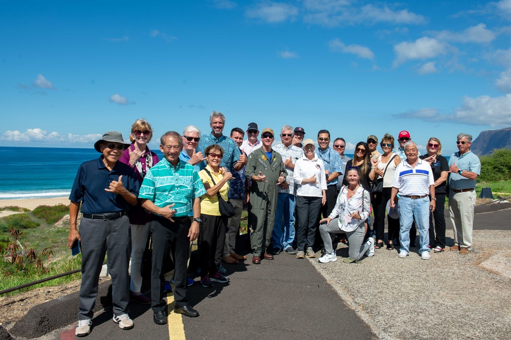 Navy League Hawaii visits Pacific Missile Range Facility.