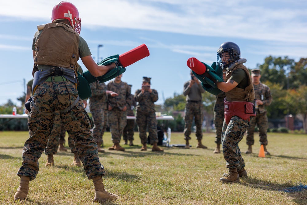 Champion of the Ring: Marines compete in pugil stick bouts