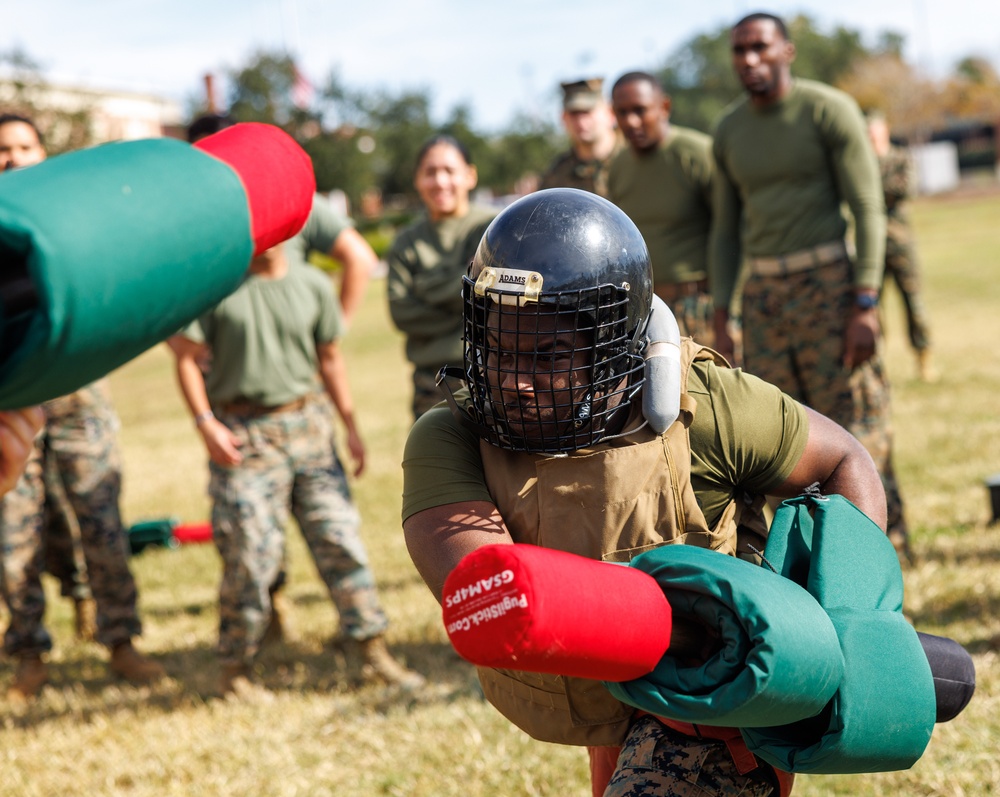 Champion of the Ring: Marines compete in pugil stick bouts