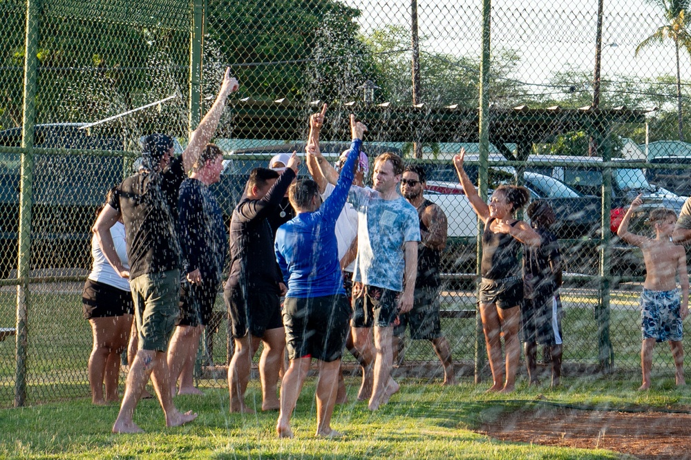 PMRF's Morale, Welfare, and Recreation Hosts Slip-and-Slide Kickball.