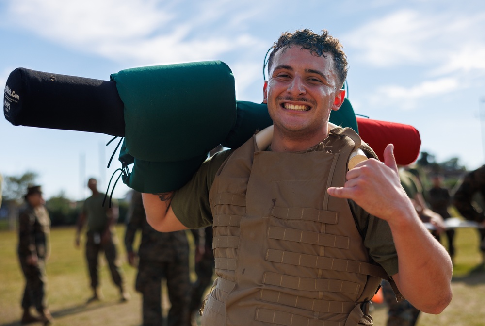 Champion of the Ring: Marines compete in pugil stick bouts