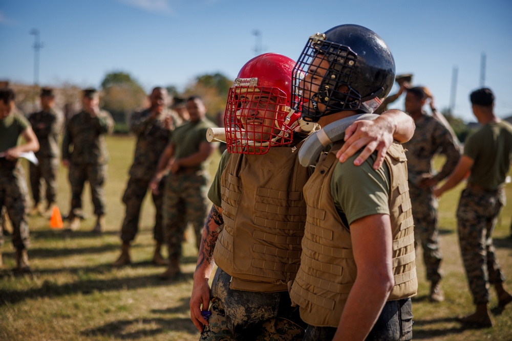 Champion of the Ring: Marines compete in pugil stick bouts