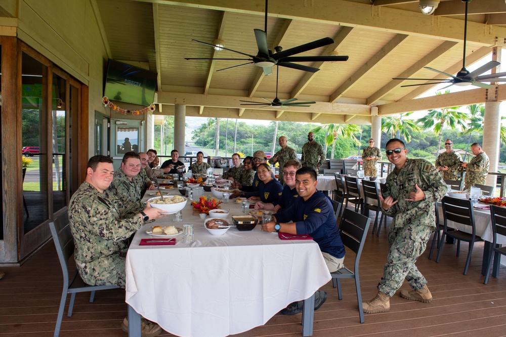 PMRF's Morale, Welfare, and Recreation Hosts a Thanksgiving Luncheon.