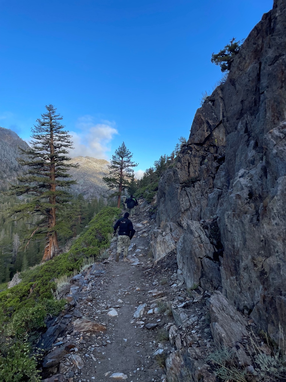 Navy Medicine Readiness and Training Command Lemoore supports NAS Lemoore’s search and rescue and security units in Eastern Sierra Mountains