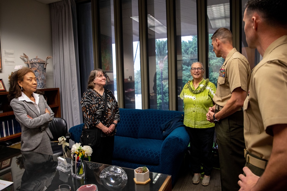 Addressing Pu’uloa Range Concerns:  MCBH Commanding Officer and Hawaii State Representative Come Together at Joint Press Conference