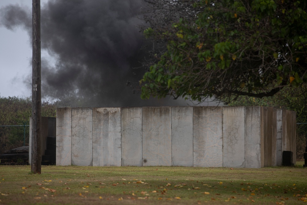 Backyard Fireworks: MCBH EOD Opens New Range at their Facility