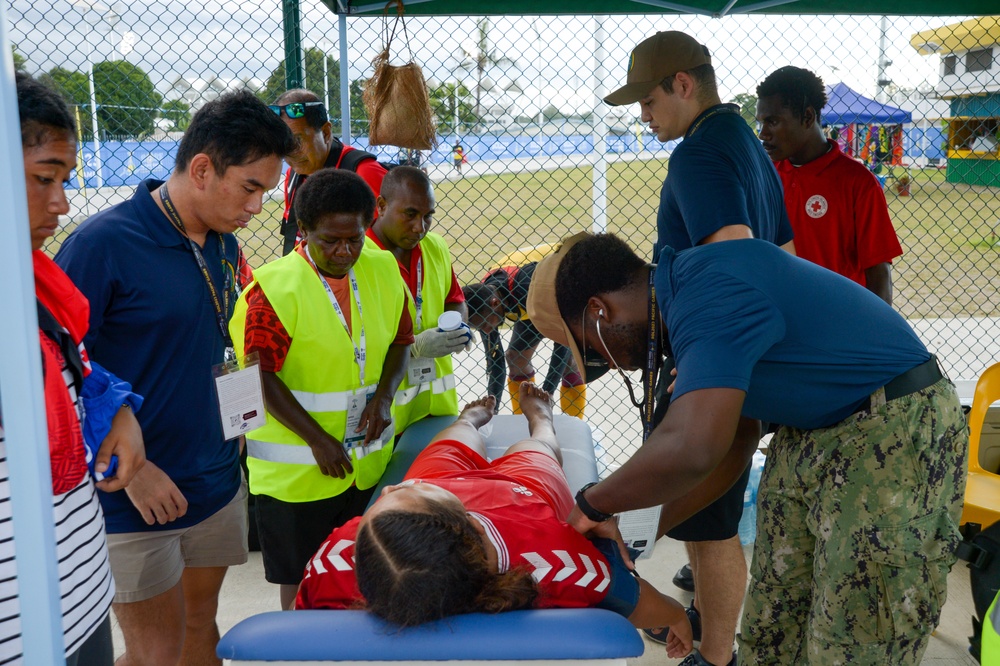 Pacific Partnership 2024-1: Sports Medical Care