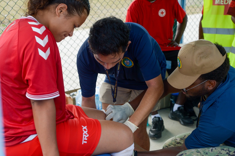 Pacific Partnership 2024-1: Sports Medical Care
