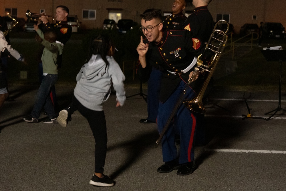 Marine Corps Community Services host Camp Courtney Tree Lighting Ceremony