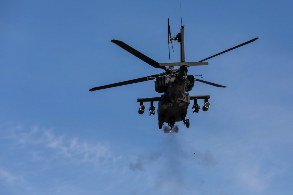 U.S. 2CAB, 2ID/RUCD and Korean 902 Aviation Bn., 2CAB Combined Aviation Live Fire Exercise