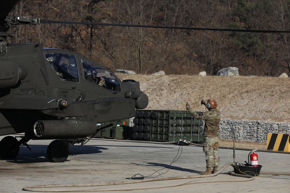 U.S. 2CAB, 2ID/RUCD and Korean 902 Aviation Bn., 2CAB Combined Aviation Live Fire Exercise