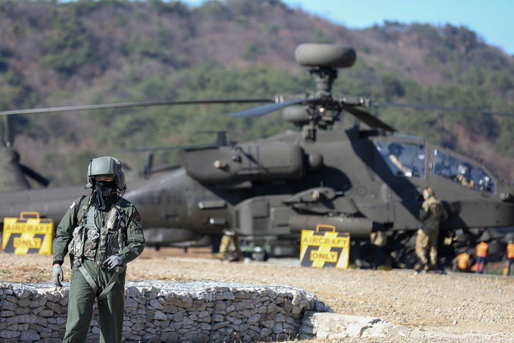 U.S. 2CAB, 2ID/RUCD and Korean 902 Aviation Bn., 2CAB Combined Aviation Live Fire Exercise