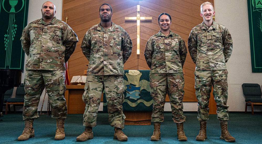 Religious affairs airmen in action