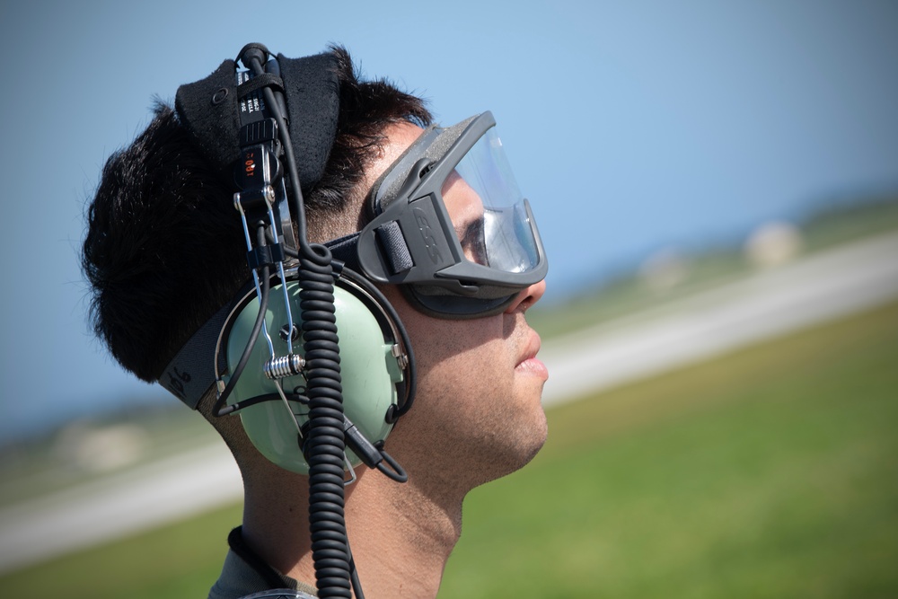 Yokota’s maintainers round the clock maintain C-130Js in support of OCD23