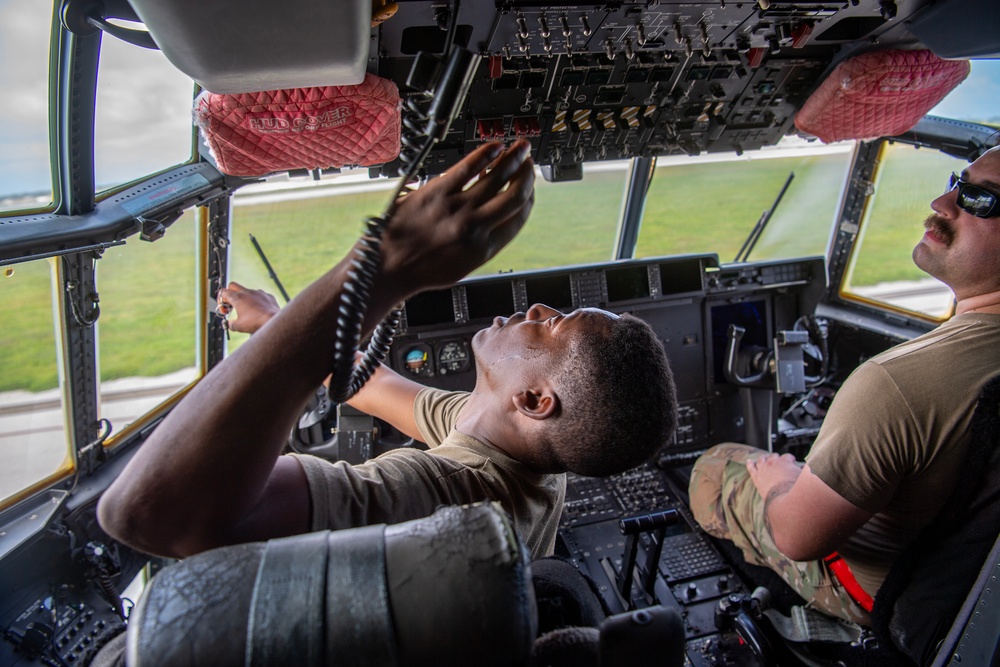 Yokota’s maintainers round the clock maintain C-130Js in support of OCD23