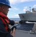 USS Dewey (DDG 105) Conducts Underway Replenishment with USNS Wally Schirra (T-AKE 8) While Operating in the South China Sea