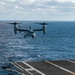 U.S. Marine Corps Osprey Lands on USS Carl Vinson (CVN 70)