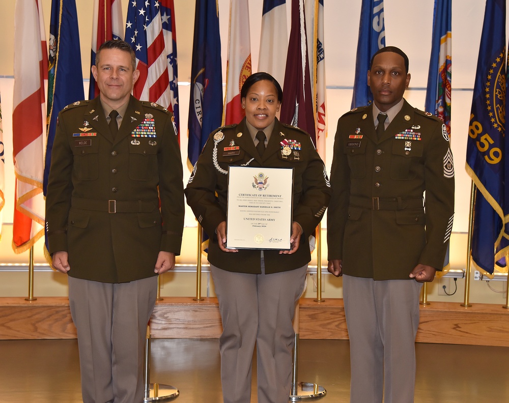 MSG Smith retirement
