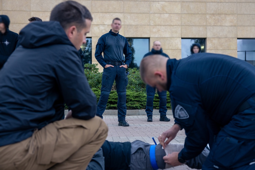 FASTEUR TCCC training with Latvian police