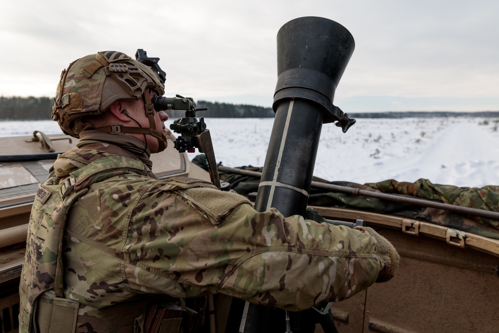 Task Force Marne Soldiers and NATO Allies sharpen skills during Ramming Bull exercise