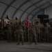 98th Support Maintenance Company Soldiers hold a change of responsibility ceremony in Poland