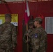 98th Support Maintenance Company Soldiers hold a change of responsibility ceremony in Poland