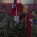 98th Support Maintenance Company Soldiers hold a change of responsibility ceremony in Poland