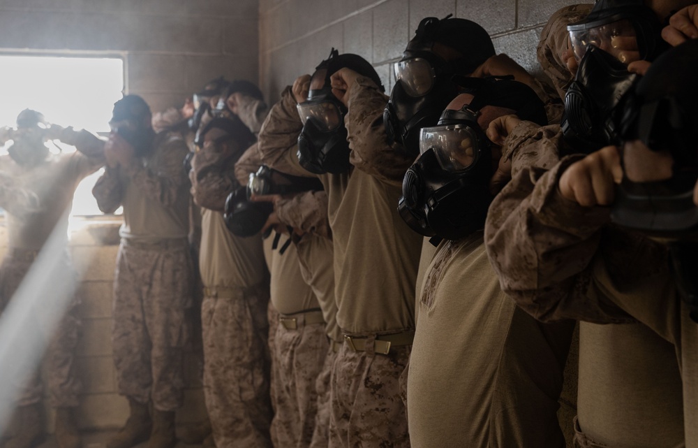 Alpha Company Gas Chamber and Rappel Tower