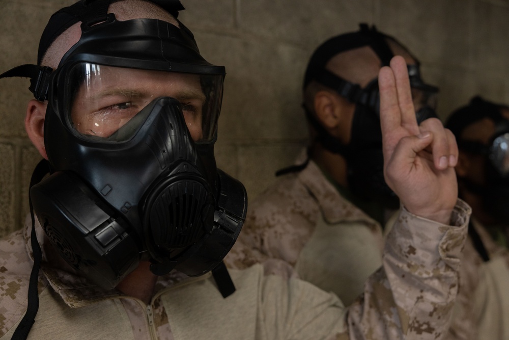 Alpha Company Gas Chamber and Rappel Tower